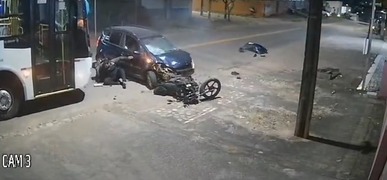 Mais um acidente é registrado na Avenida Sete de Setembro