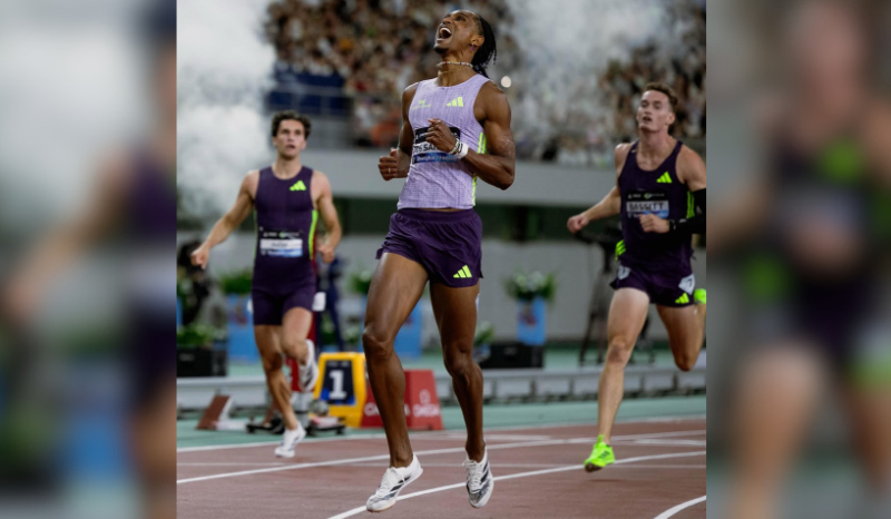 Alison dos Santos abre Diamond League vencendo recordista mundial