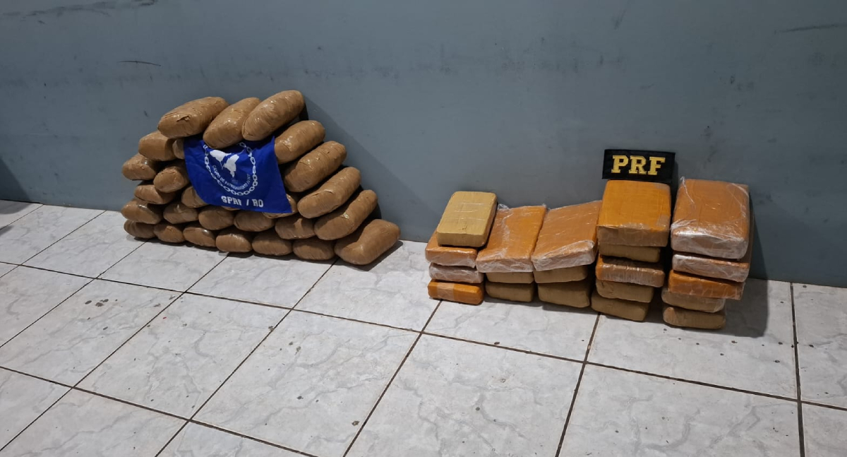 Apreensão de drogas na BR-364 em Rondônia retira 50 quilos de entorpecentes de circulação