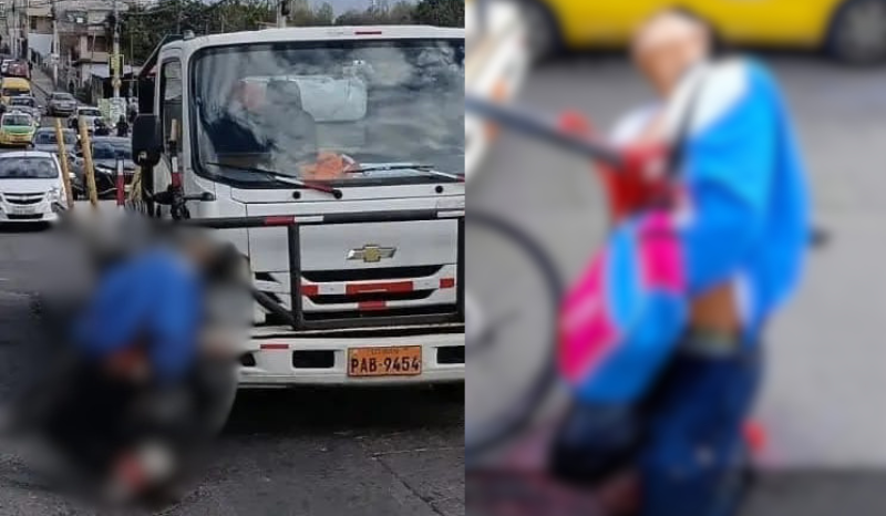 ciclista é ‘transpassado’ por vergalhões em transporte irregular