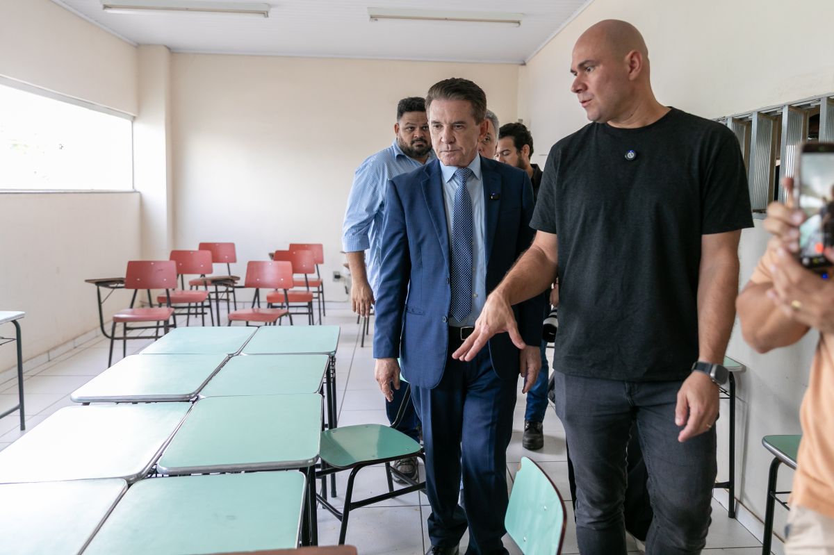 Prefeito e presidente do TCE vistoriam novo espaço para crianças de creche…