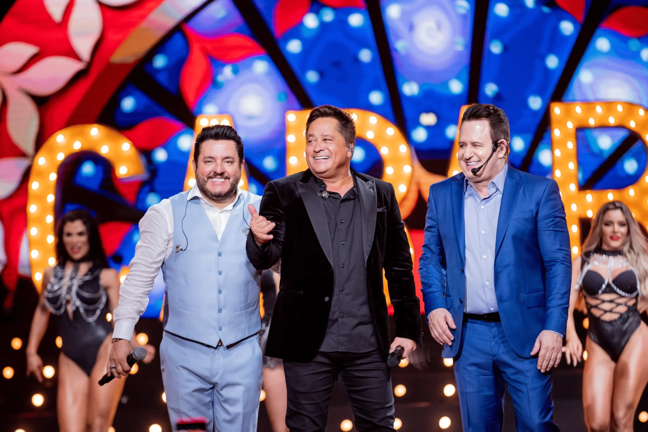 Leonardo e Bruno e Marrone fazem despedida da turnê ‘Cabaré’ em Goiânia neste sábado
