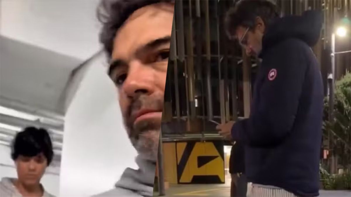 Tadeu Schmidt surge de pijama na rua após susto em hotel com a esposa…