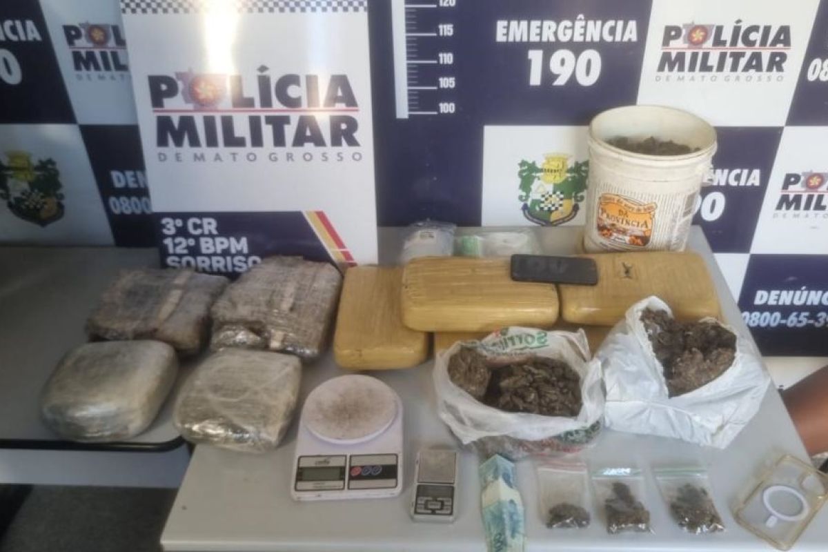 Polícia prende homem com 11 quilos de supermaconha em MT…
