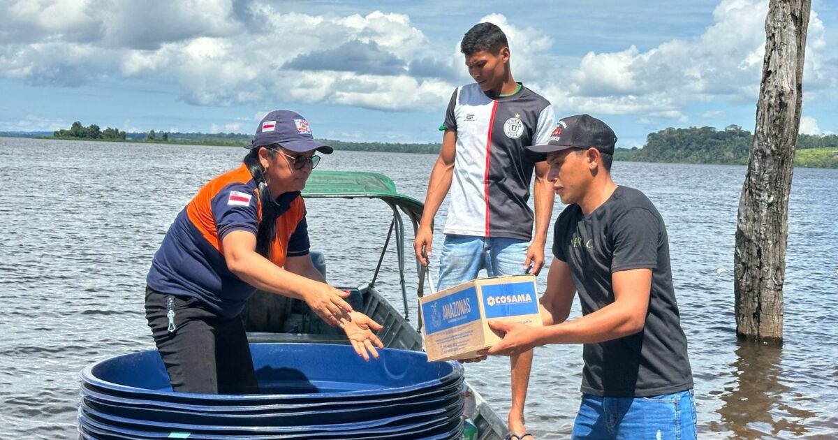 Cheia no Amazonas já afeta mais de 158 mil pessoas