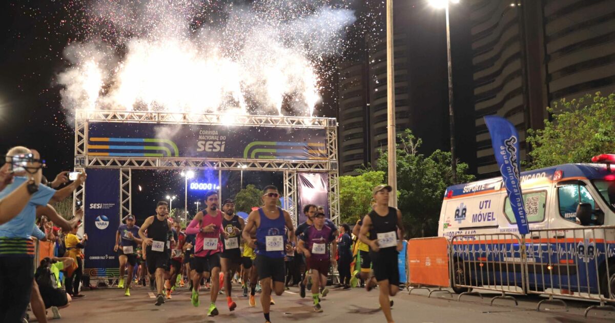 Corrida SESI do Dia do Trabalhador acontece na Base Aérea de Manaus