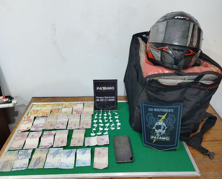Motociclista “delivery do tráfico” é preso com drogas na zona norte de Macapá – SelesNafes.com