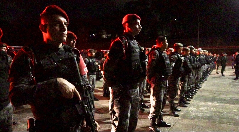 Polícia Militar reforça segurança com tropas especializadas em todas as zonas de Manaus