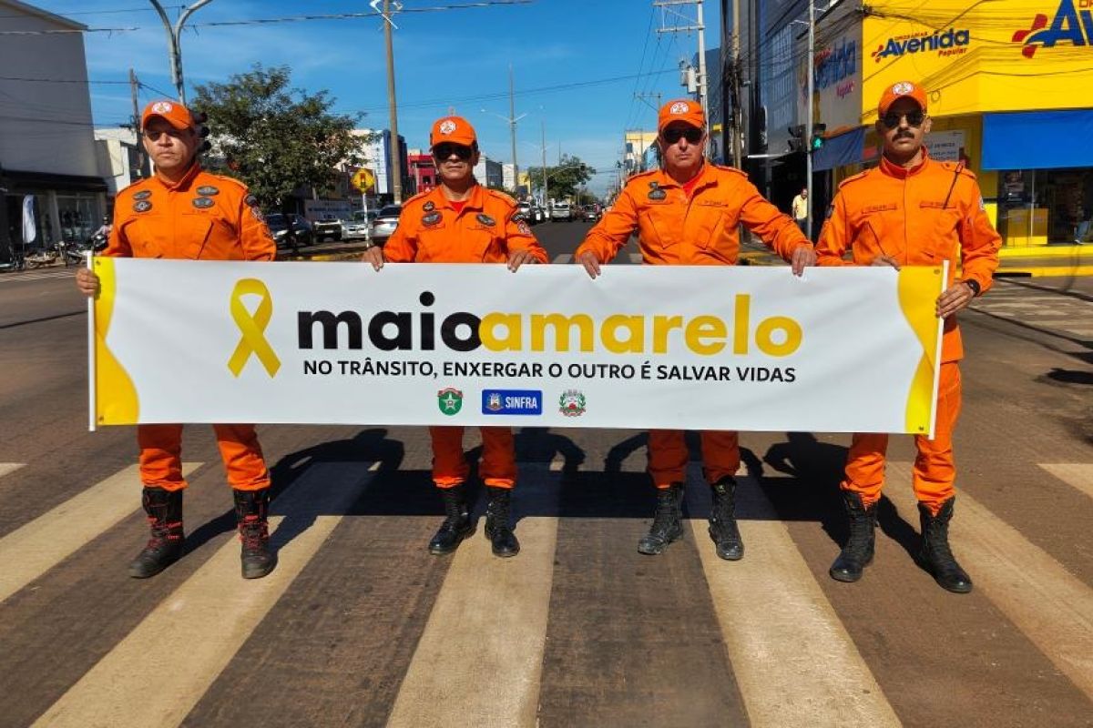Bombeiros reforçam campanha com ações educativas e preventivas