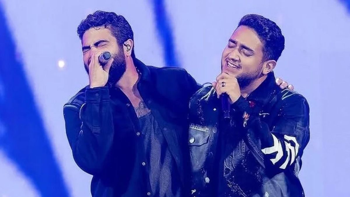 Dupla Henrique e Juliano tranquiliza fãs após queda de helicóptero…