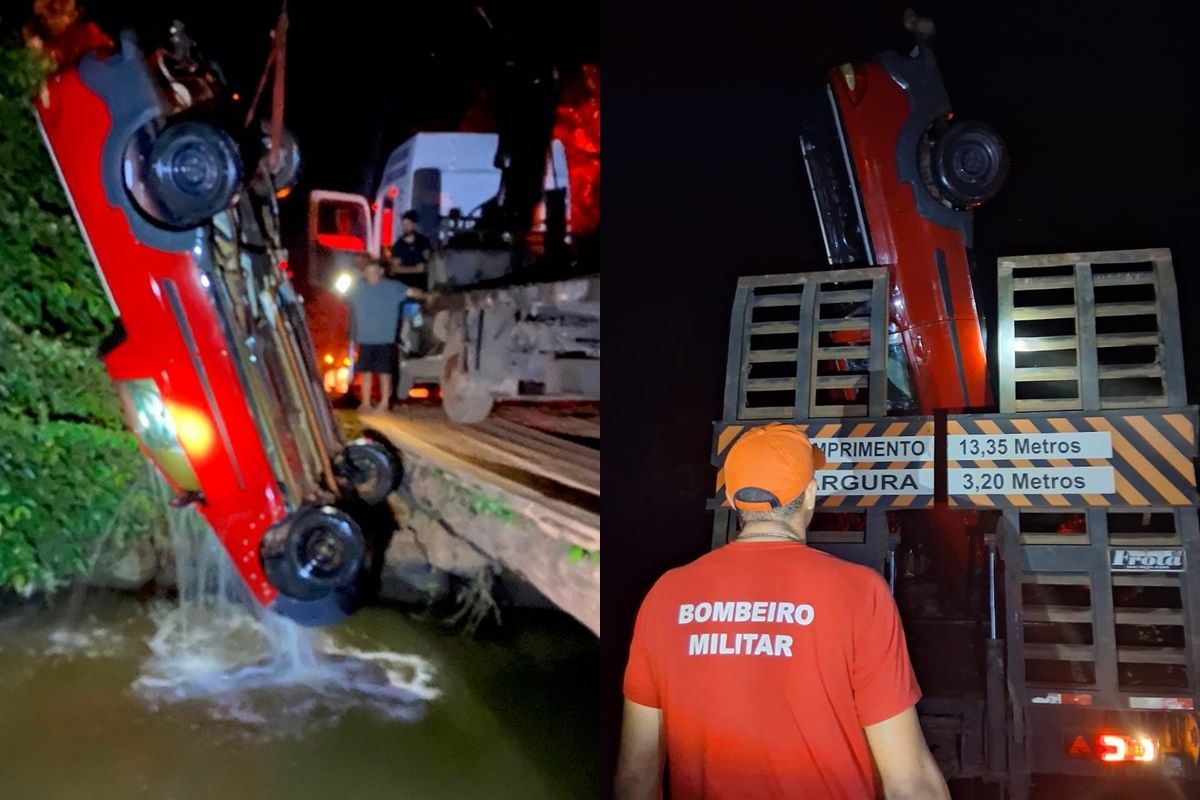Motorista morre afogado após carro cair em rio no interior de MT…
