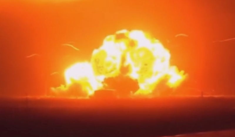 foguete New Glenn da Blue Origin explode durante teste na Flórida