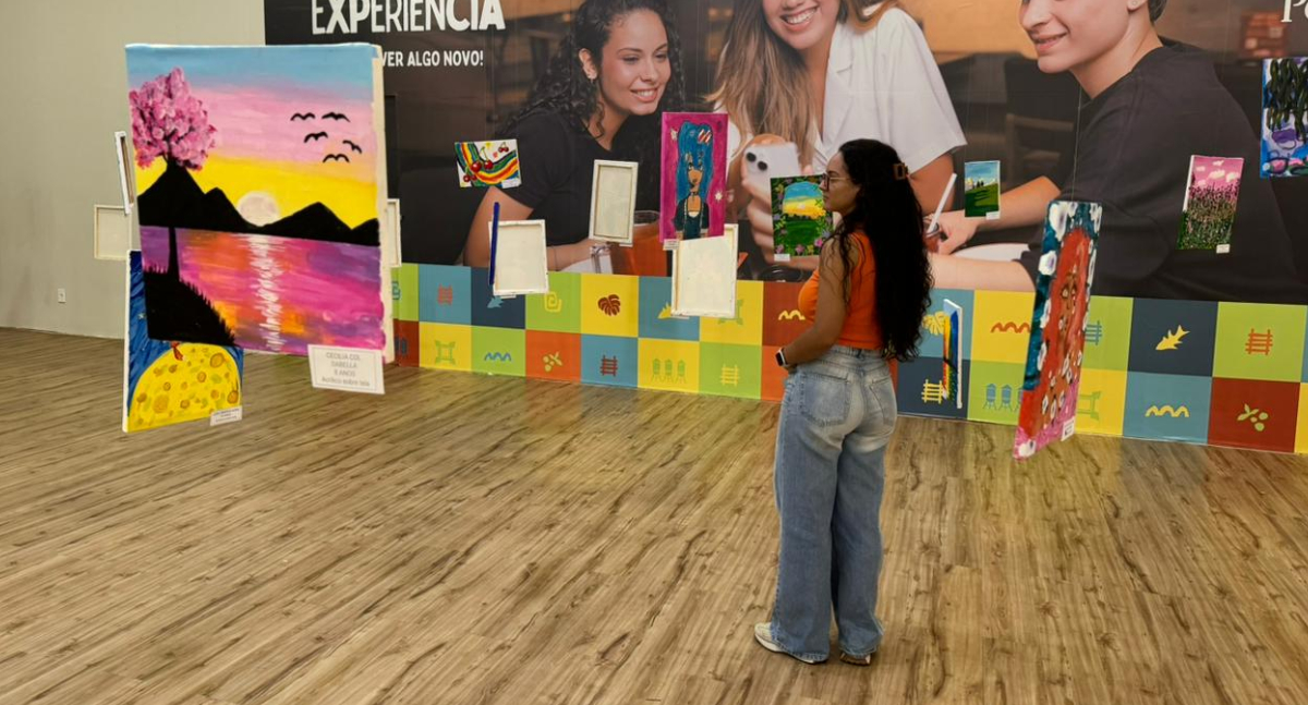 Exposição de arte no Porto Velho Shopping destaca o talento de artistas locais