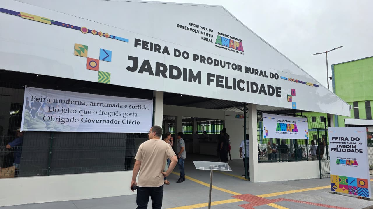 Governo entrega Feira do Produtor renovada e lança programa de R$ 30 milhões para agricultura familiar – Diário do Amapá