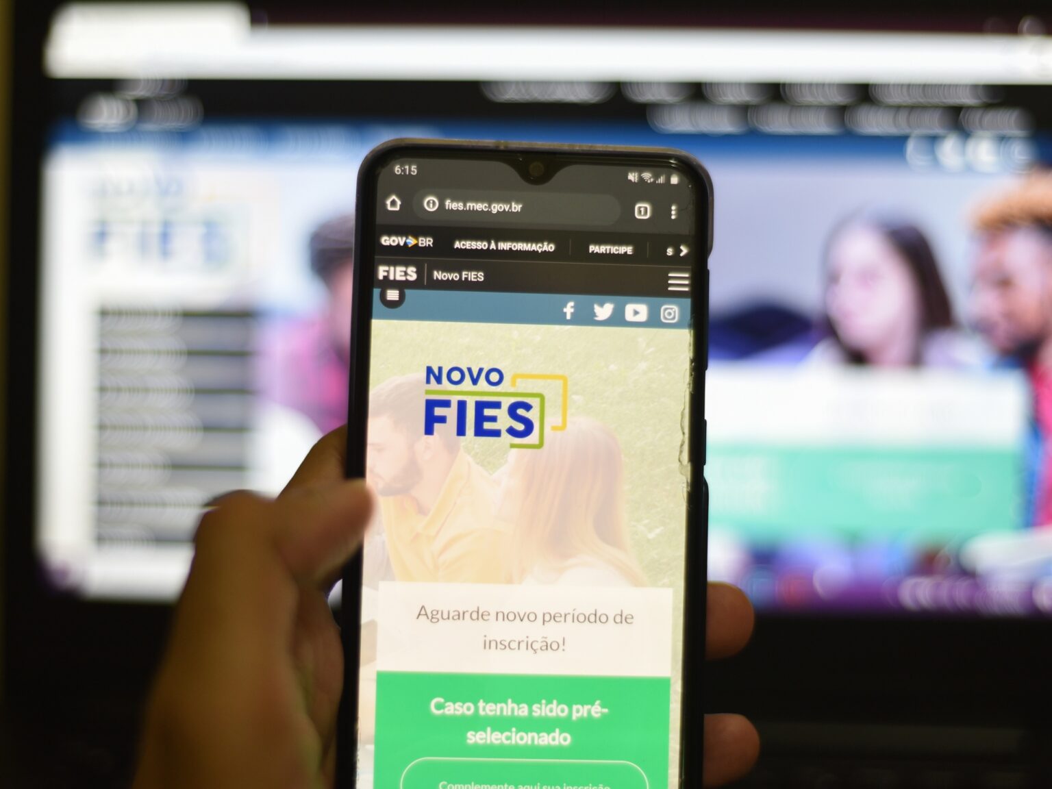 Fies 2026: pré-selecionados devem validar informações até esta segunda (11)