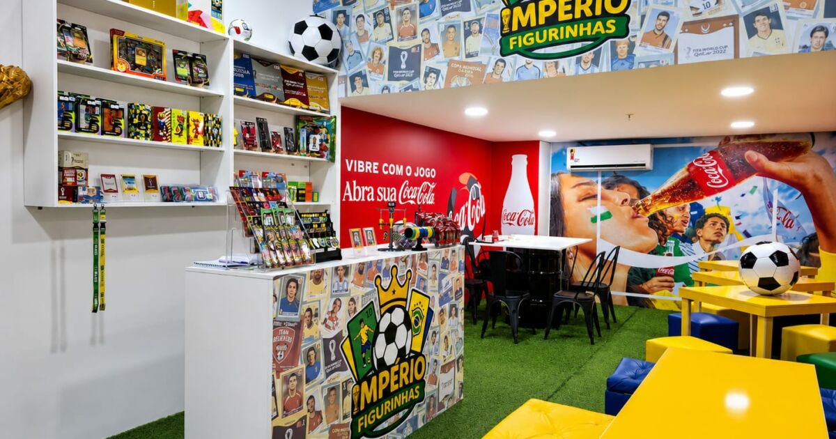 Manaus ganha espaço para troca de figurinhas da Copa 2026