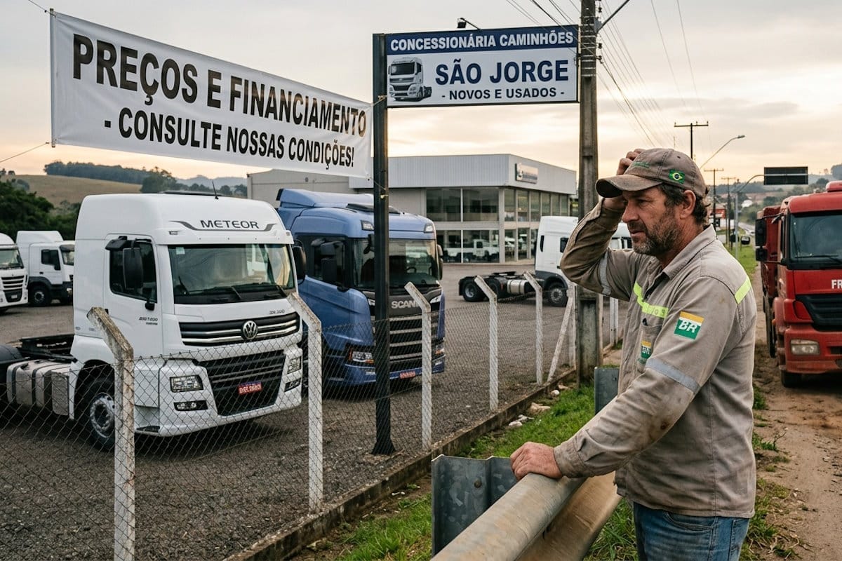 Crédito para renovar frota acende alerta sobre endividamento das transportadoras