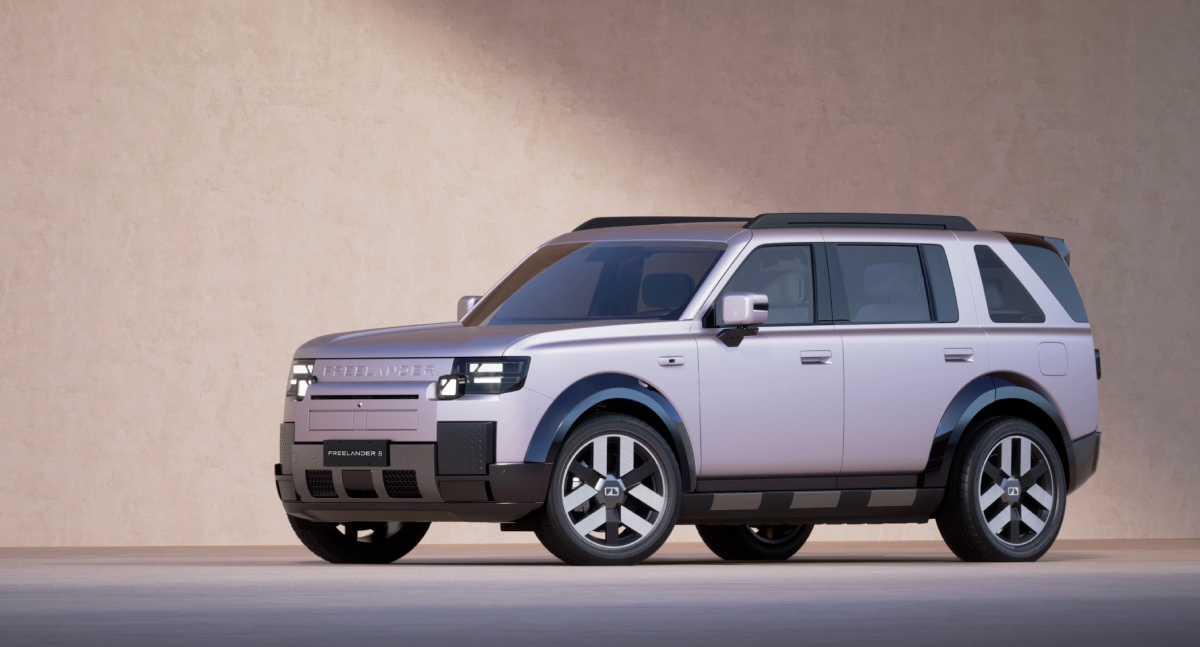 Freelander 8 combina design britânico e tecnologia chinesa