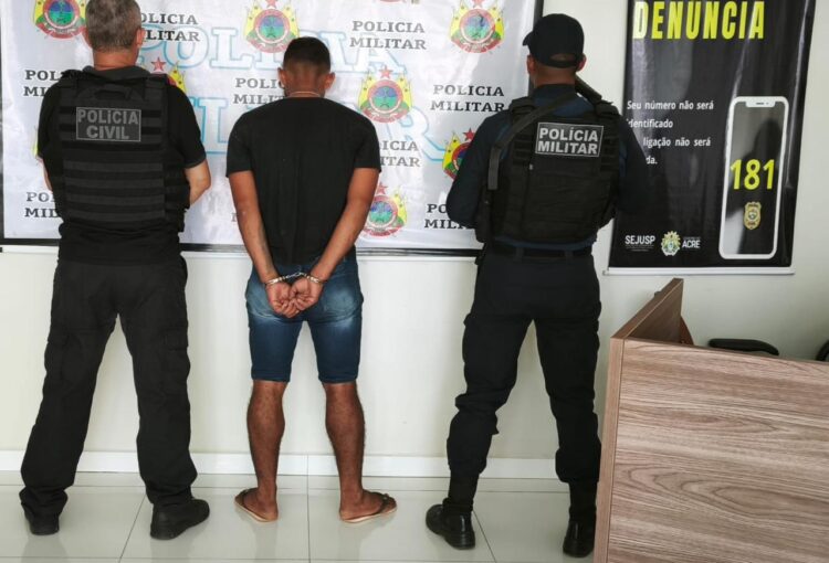 Suspeito de roubo e estupro é preso após operação policial