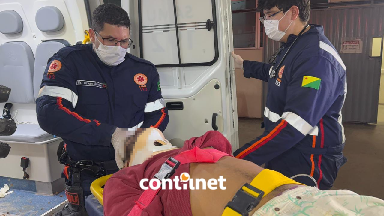 Homem é sequestrado dentro de casa e baleado no pescoço