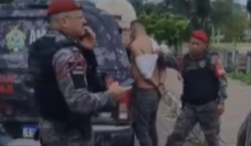 suspeito em carro tenta sequestrar adolescente em Manaus