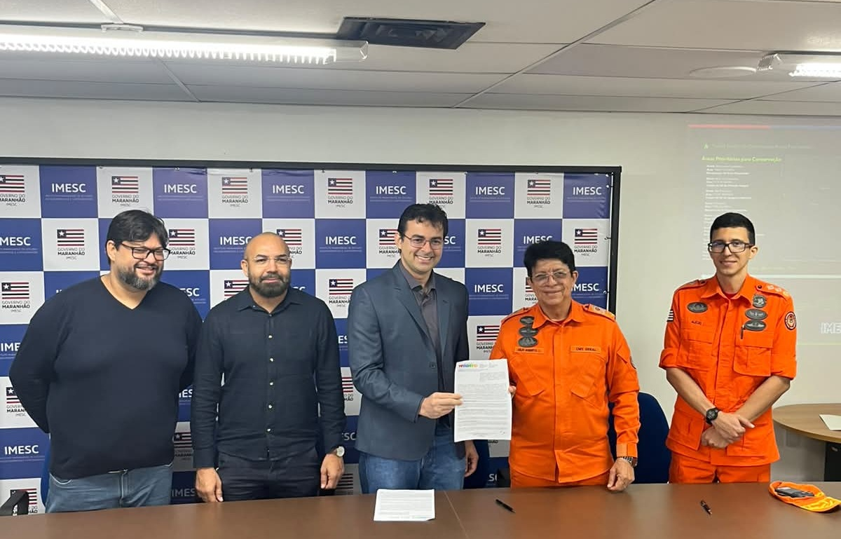 Corpo de Bombeiros e Imesc firmam parceria para ampliar prevenção a incêndios no MA