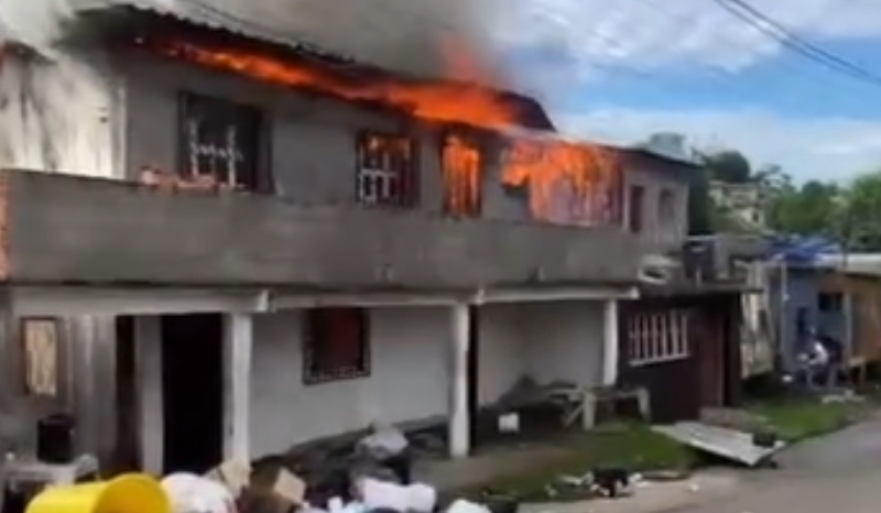 Briga de casal teria sido motivo do incêndio de casas em Coari no AM