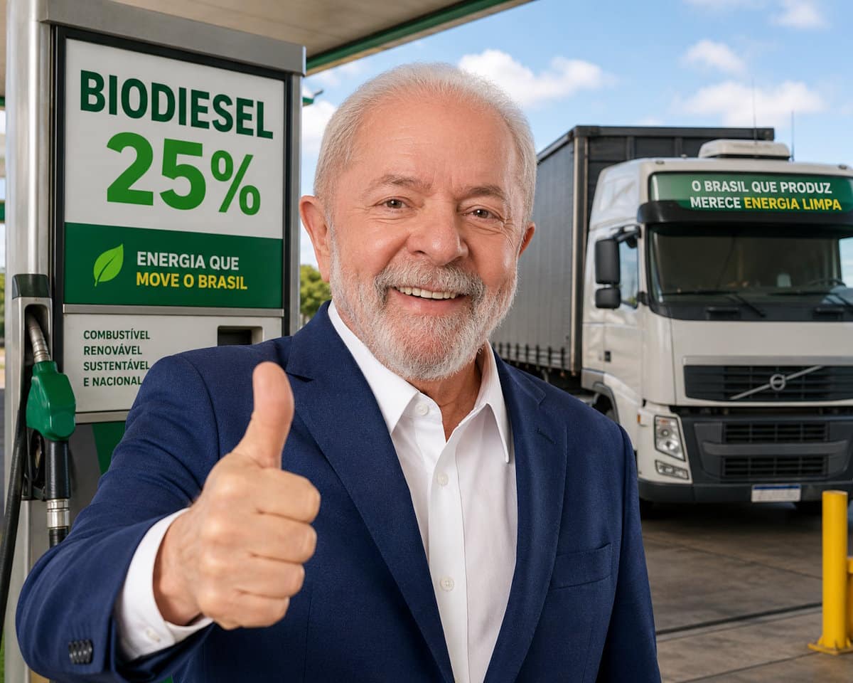 Governo Federal quer ampliar teor de biodiesel no diesel para 25%