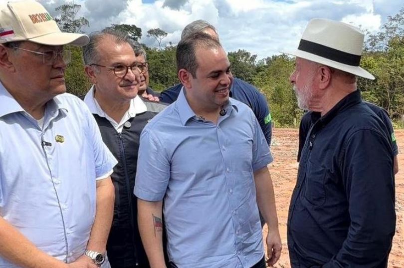 Ao lado de Lula, governador Roberto Cidade defende pavimentação da BR-319