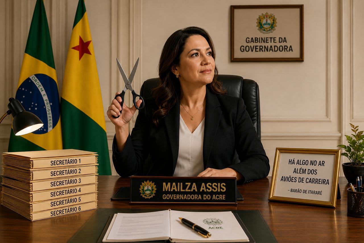 Há algo no ar no governo Mailza além dos aviões