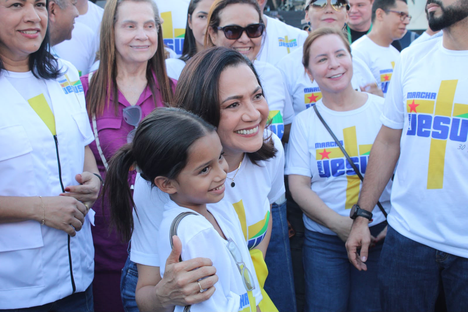 Mailza destaca união das igrejas na 30ª Marcha para Jesus em Rio Branco
