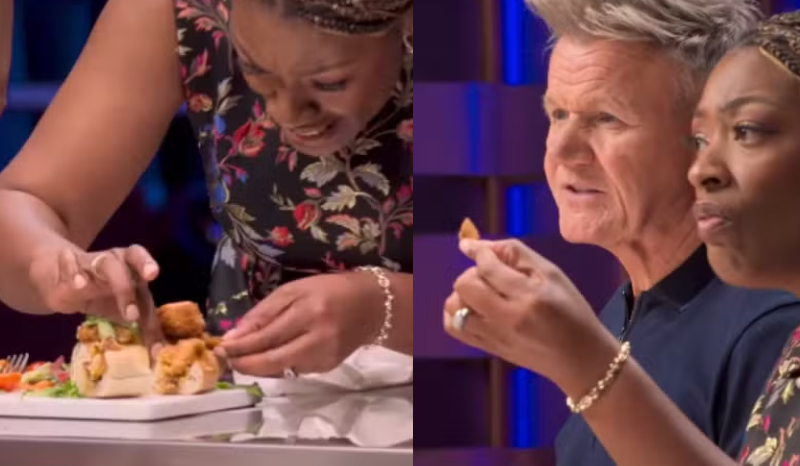 participante do MasterChef entrega prato com band-aid usado