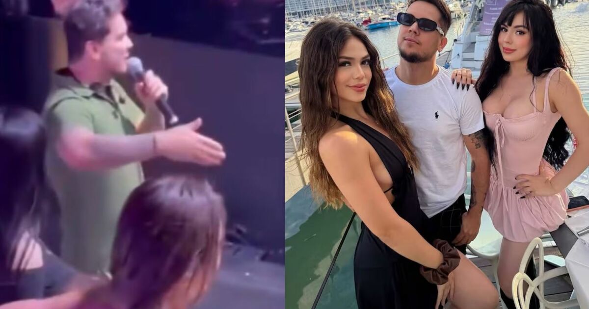 Pai de Melody interrompe show após boatos de que ela dubla voz da irmã; VEJA