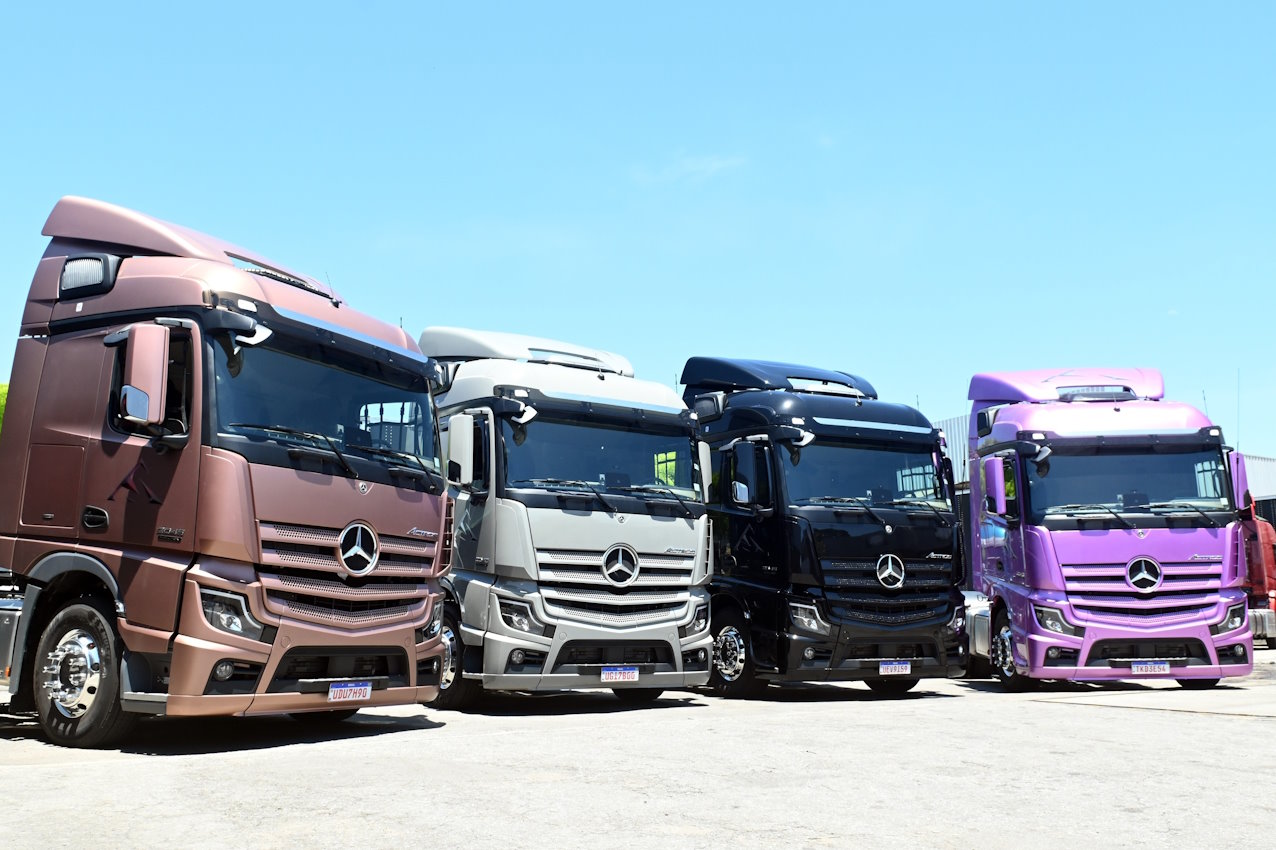 Monfredini Transportes investe na aquisição de 61 caminhões Mercedes-Benz