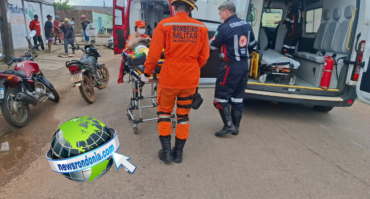 Motociclista avança preferencial e fica em estado grave na Zona Leste