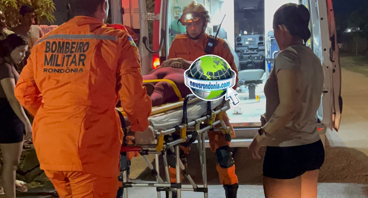 Mulher fica ferida em grave acidente entre motos na zona sul