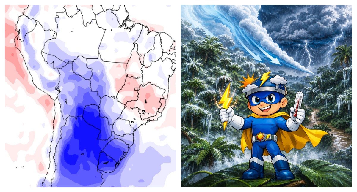 Reforço polar injeta mais frio nas madrugadas de Rondônia, Acre e sul do Amazonas