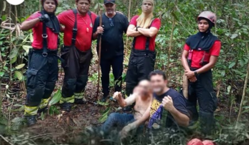 Piloto de avião que caiu é encontrado vivo após mais de 24 horas de buscas