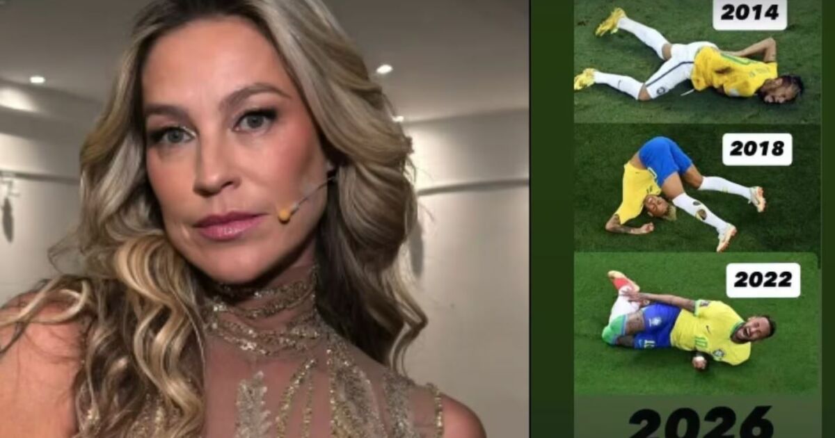 Luana Piovani zoa nova lesão de Neymar às vésperas de Copa do Mundo