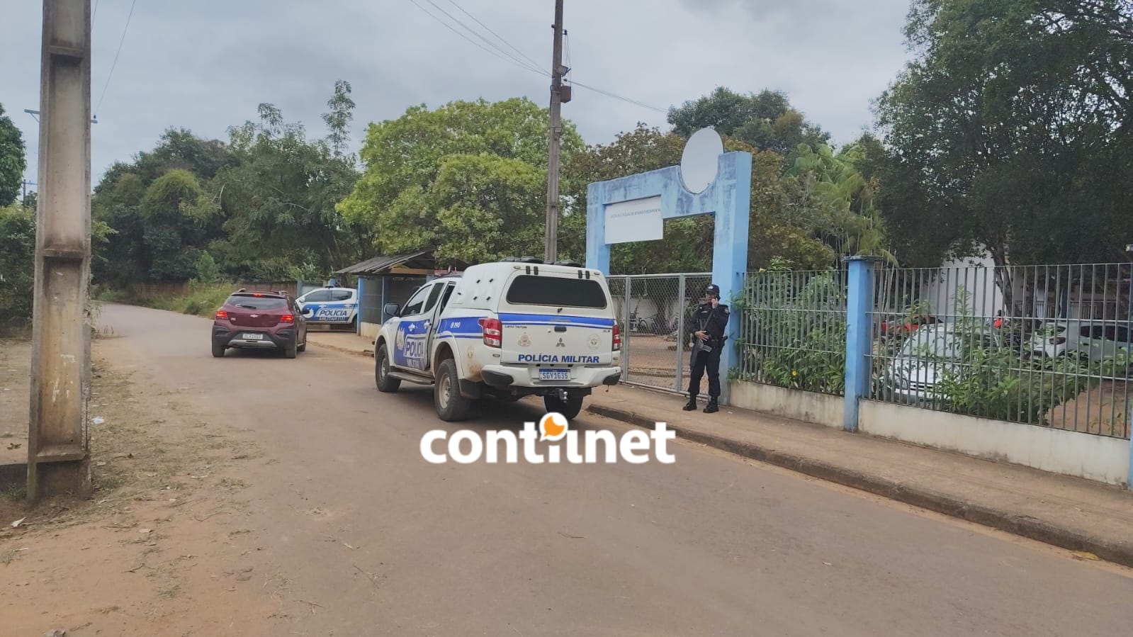 PMapura denúncia de estudante armado em escola da capital