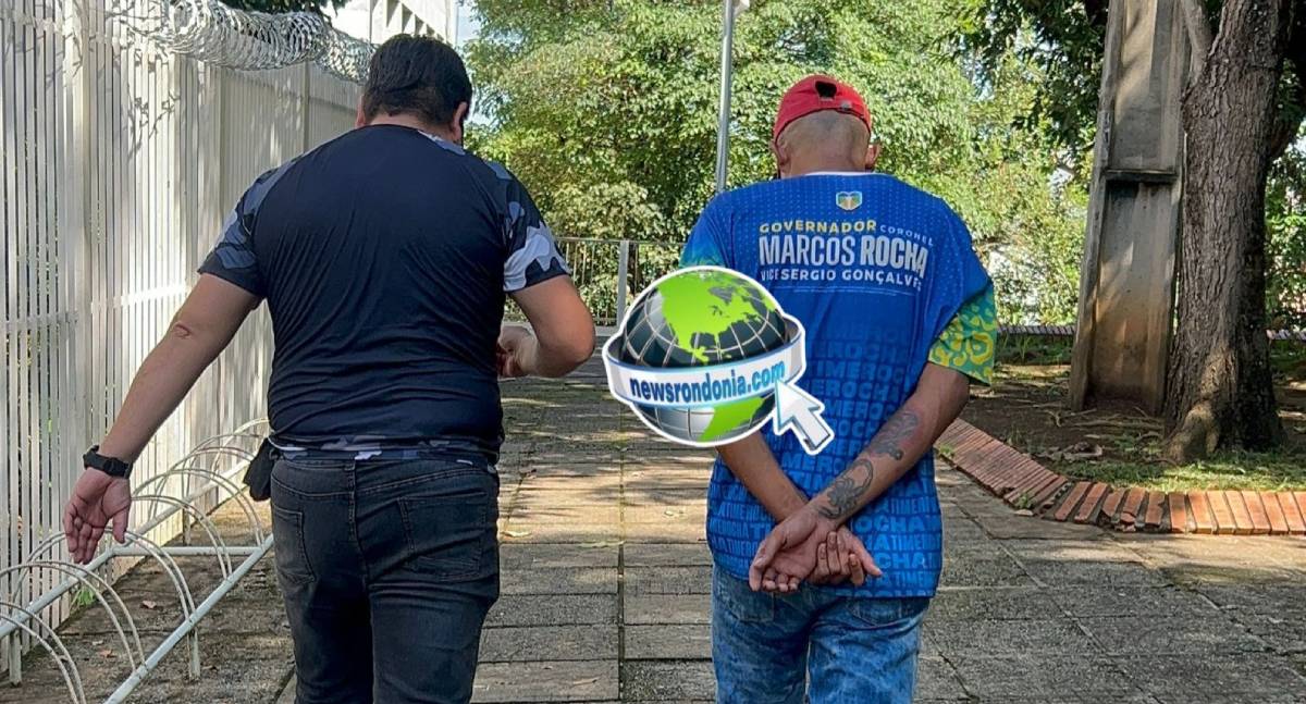 Polícia Civil detém jovem suspeito de matar homem a pauladas em Porto Velho