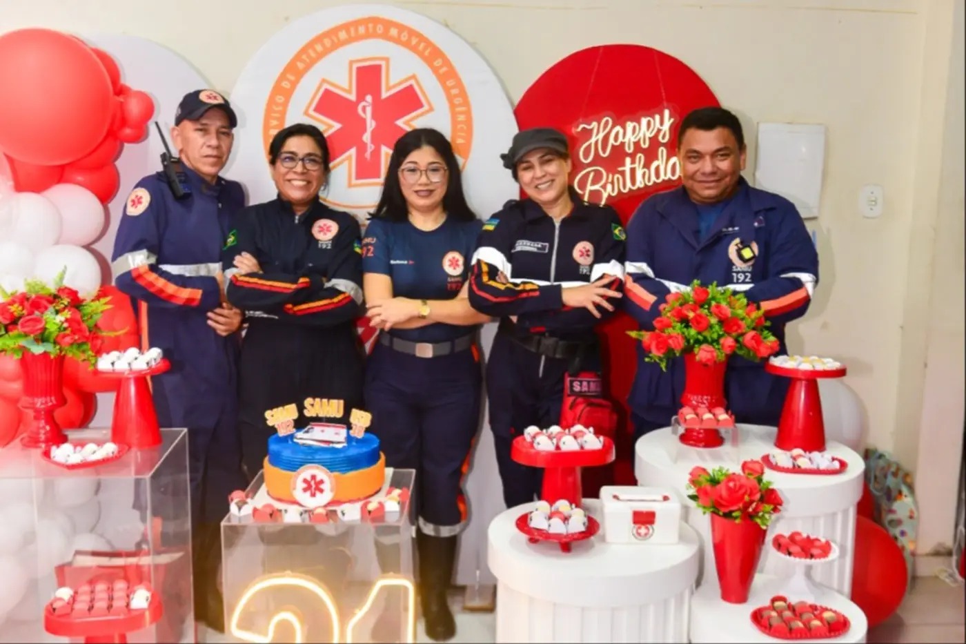 Apaixonada pelo Samu, jovem é surpreendida com festa temática e visita emocionante da equipe – Diário do Amapá