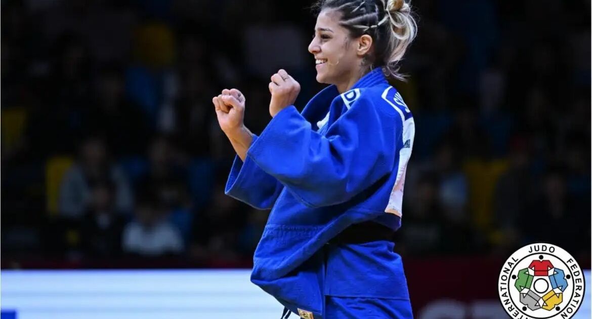 Sarah Souza é bronze em 1º dia do Grand Slam de judô no Cazaquistão
