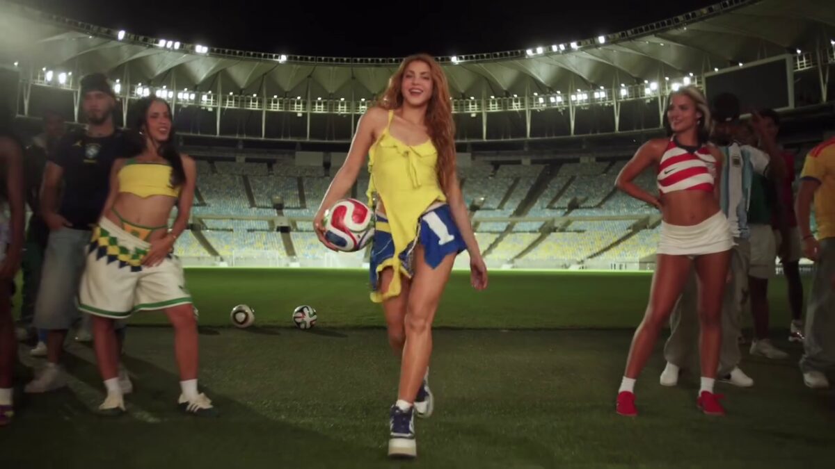 Shakira lança música da Copa do Mundo com clipe gravado no Maracanã; veja