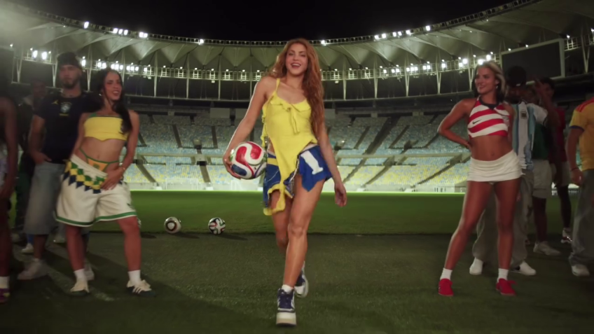 Shakira grava clipe da Copa no Maracanã e anuncia hit “Dai Dai”