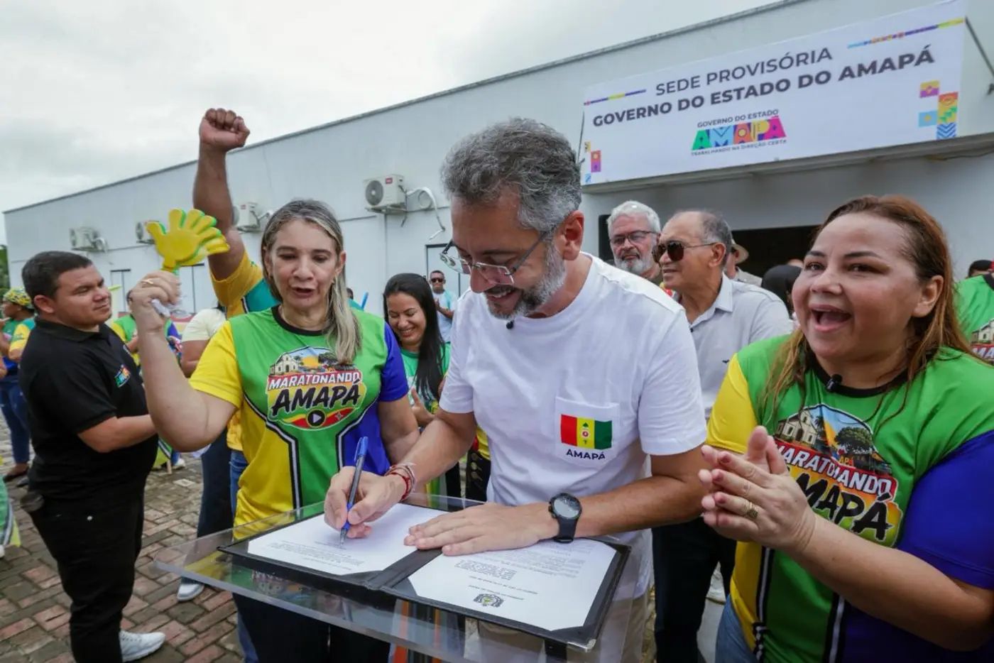 Clécio formaliza transferência simbólica da sede do Governo para o município de Amapá por dois dias – Diário do Amapá