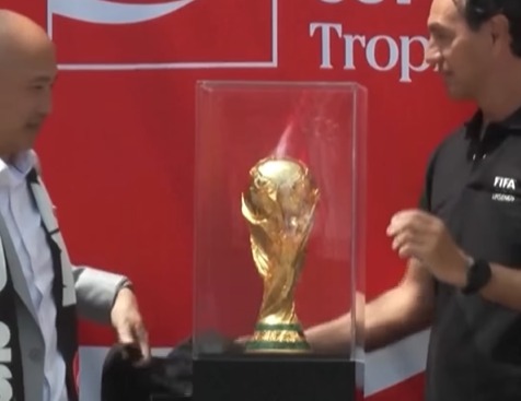 Taça original da Copa do Mundo chega a Toronto