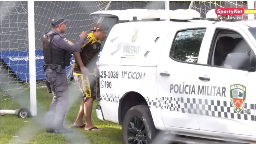 Torcedor amazonense é preso suspeito de racismo contra jogadores do Ferroviária
