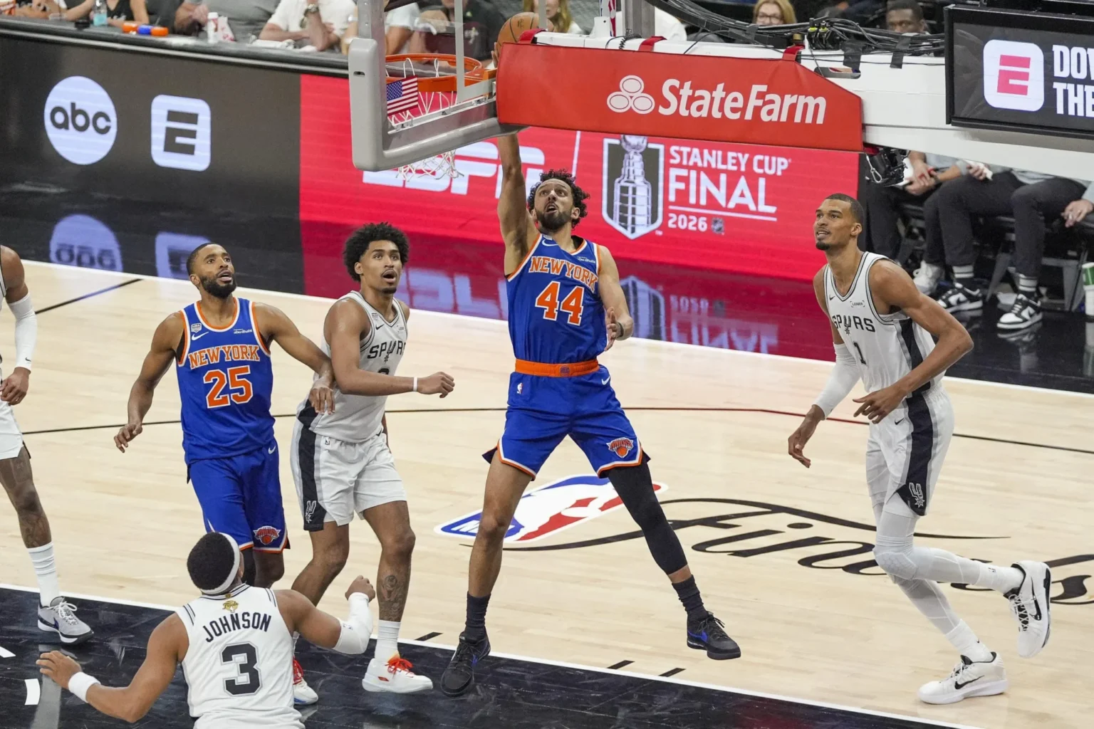 Knicks recebem os Spurs pelo Jogo 3 das finais da NBA com chance de abrir vantagem histórica