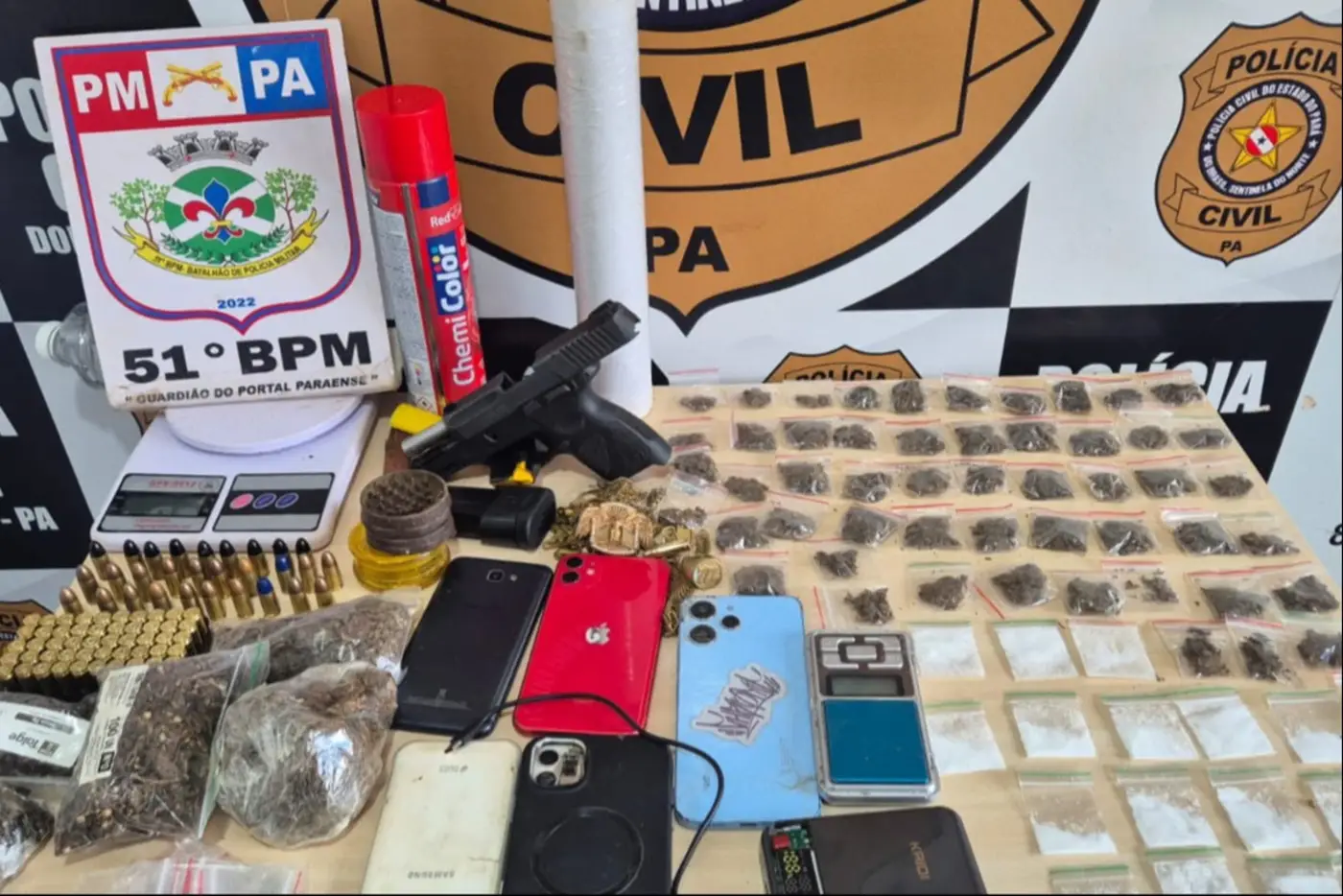 Polícia Civil e Militar desarticulam plano de ataques de facção criminosa no Pará